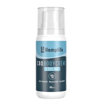 CBD + Magnesium Body Cream Cooling 100 mg (Hemplife) 100 ml