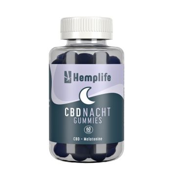 CBD Night Gummies (Hemplife) 60 pieces