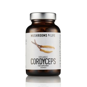 Cordyceps [Ophiocordyceps sinensis] Organic (Mushrooms4Life) 60 capsules
