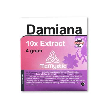 Damiana Extract 10X [Turnera diffusa] (Mystic Herbs) 4 gram