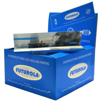 Futurola Blue Rolling Papers | King-Size 