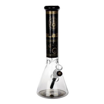 Glass Ice Bong | Alchemie Flask (Blaze Glass)