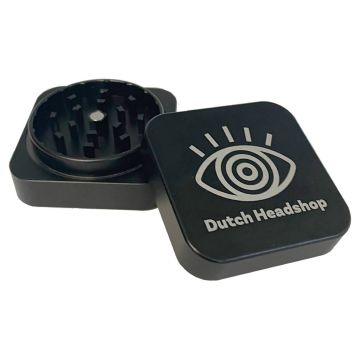 Square Grinder 2 parts (Dutch-Headshop) 53 mm