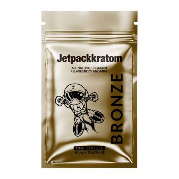 Kratom Capsules Bronze (Jetpackkratom) 40 mg