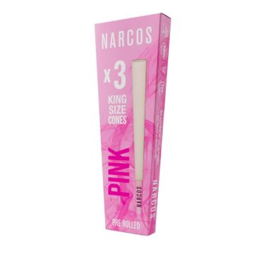 King Size Cones Pink (Narcos) 3 pieces