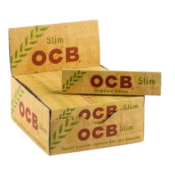 OCB Black Premium King Size Slim Rolling Papers + Tips (32pcs Box), 59,90 €