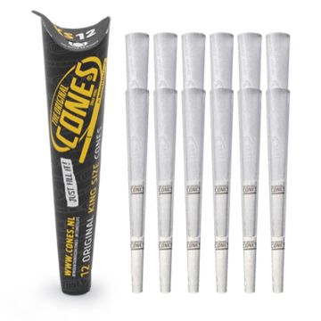 Original Cones King-Size Pre Rolled Joint Sleeves (Mountain High) 109 mm 12 pieces