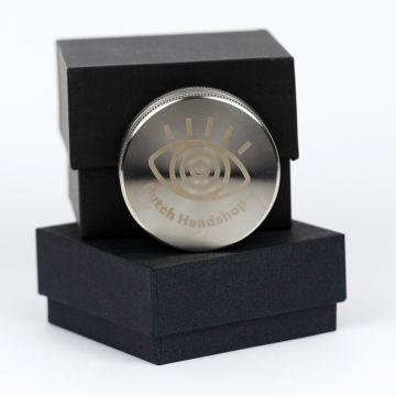 Stainless Steel Grinder 2-Piece (Dutch-Headshop) 62 mm