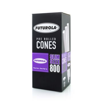 Cones Slim-Size Joint Tubes (Futurola) 98 mm 800 pieces