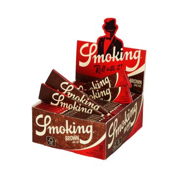 Smoking Brown Rolling Papers Unbleached | King-Size Slim