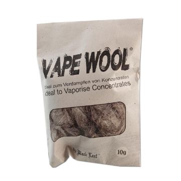 Degummed Hemp Fibre / Vape Wool (Black Leaf)