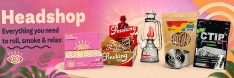 With a large selection of rolling papers, Dutch-Headshop is the right place to be.