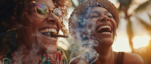 Why weed makes you laugh