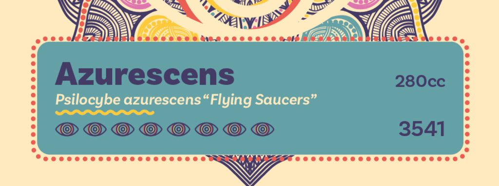 Outdoor, wood-loving species can be recognized at Dutch-Headshop by the blue sticker.