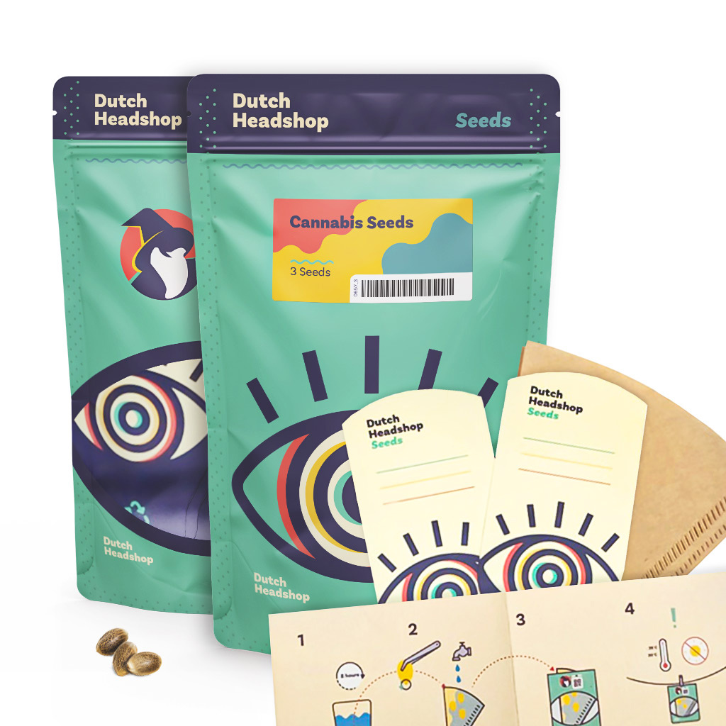 What you receive when buying cannabis seeds from Dutch-Headshop